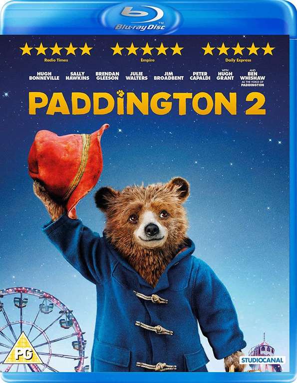 Paddington 2 Blu Ray