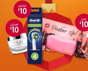 £10 Tuesday - Brands include No7, Bondi, Max Factor Caudalie, soap and Glory and More £1.50 Click and collect Free on £15 Spend @ Boots
