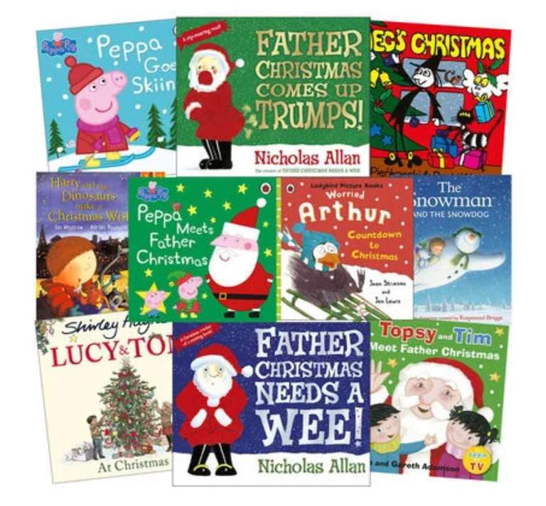 10 Christmas Kids Book Bundles now £5 (various options) - free c&c over £10
