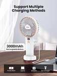 TOPK Handheld Fan with 3000mAh USB Rechargeable Battery @ TOPKDirect FBA