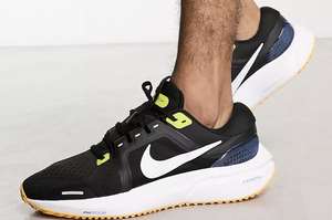 Men’s Nike Running Air Zoom Vomero 16 trainers in black - w/Code