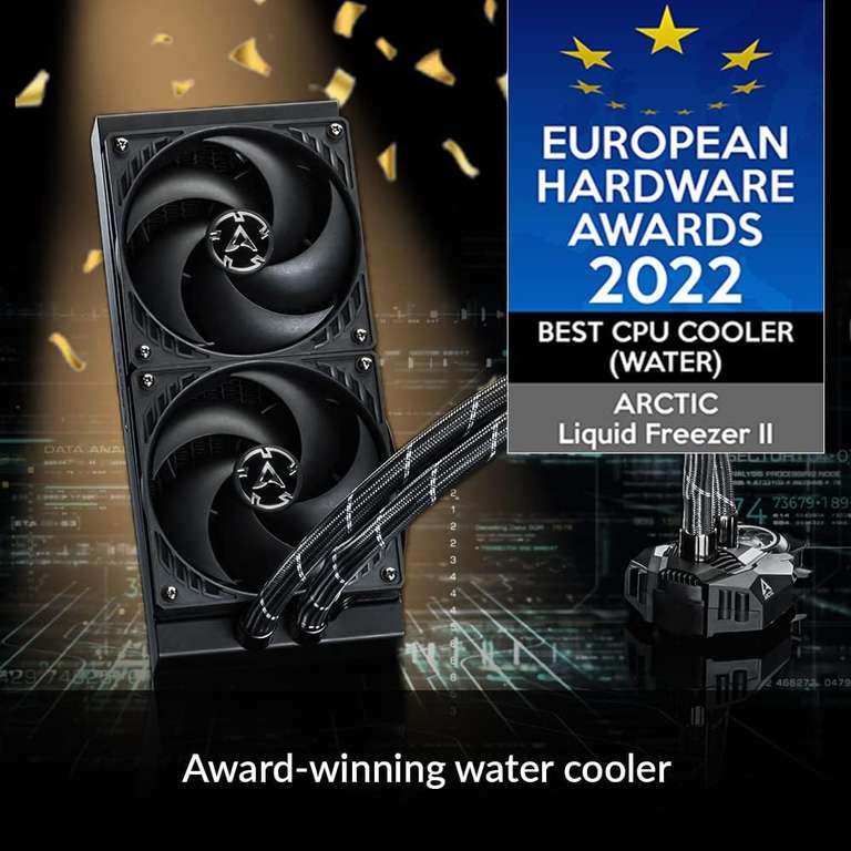 ARCTIC Liquid Freezer II 360 - Multi Compatible All-in-One CPU AIO Water Cooler - Sold by ARCTIC GmbH