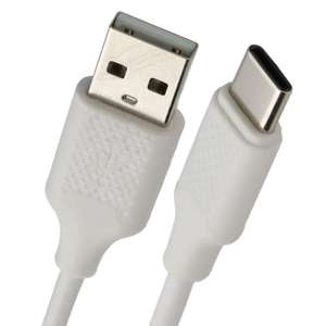 USB-C To USB-A Fast Charge Lead For Mobile Phone/PS5/Series X Charging Cable 1m WHITE - £2.19 Delivered @ Kenable