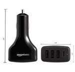 Amazon Basics 4-port car charger with 1x USB-C (18W) with Power Delivery and 3x USB-A (12W) - £7.63 With Voucher @ Amazon