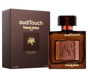 Franck Olivier Oud touch eau de parfum. Mens 100ml with code on Notino app. 2 piece Gift Set on offer too (see description)
