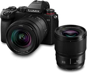 Panasonic Lumix S5 with 3 lenses - 20-60mm, 50mm f1.8 and 85mm f1.8 - £1599.99 with code at Wex Photo Video