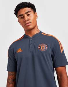 adidas Manchester United FC Training Polo Shirt £20 + £3.99 delivery at JD Sports