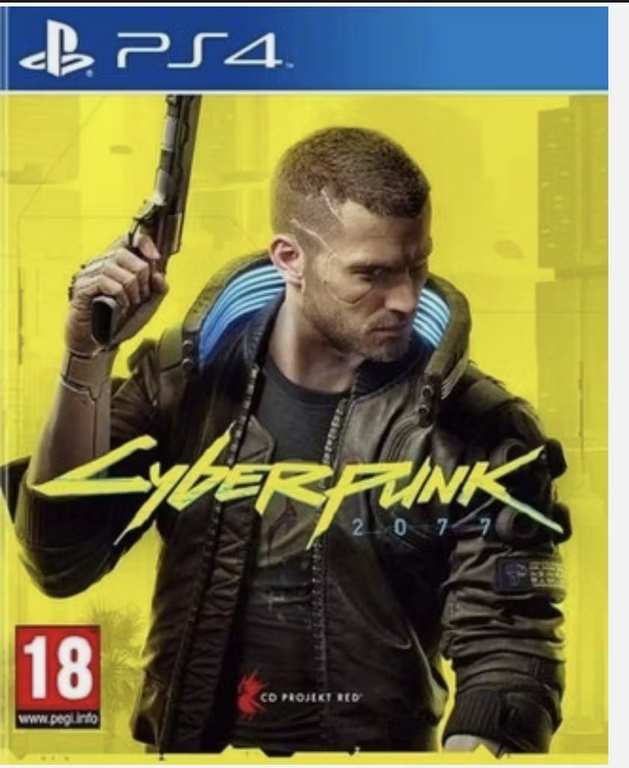 Cyberpunk 2077 (PS4) - Used very good - w/code sold by musicMagpie