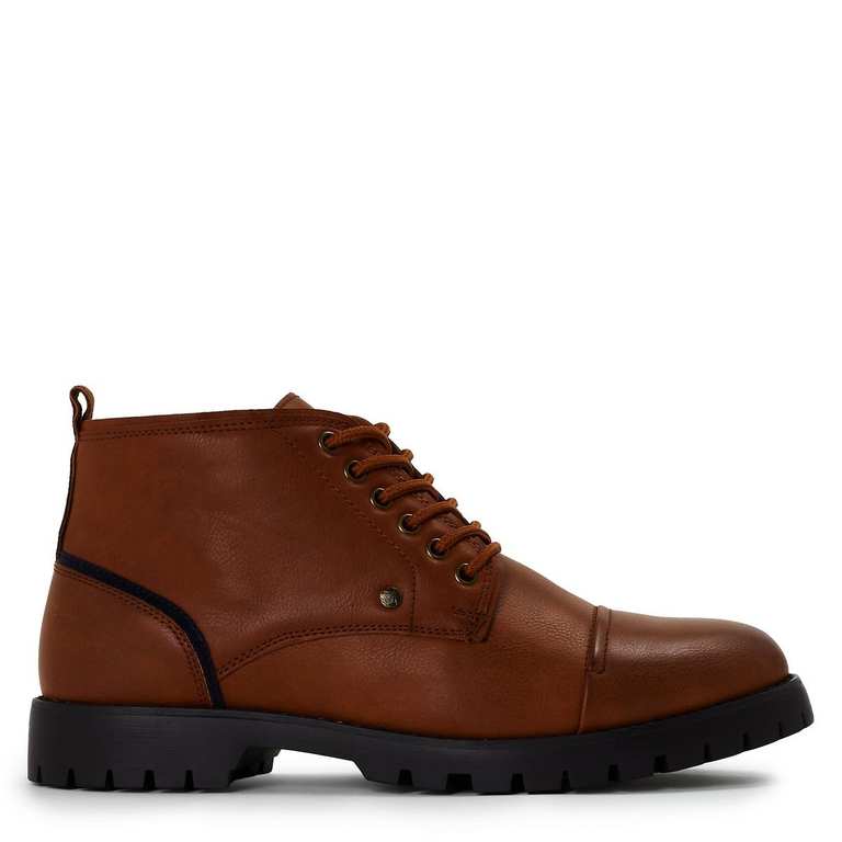 Original Penguin's Baire Chukka Mens Boots | Brown / Black | Sizes 6-12
