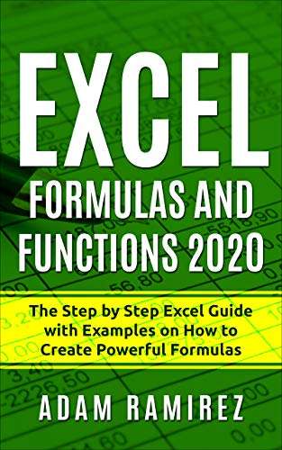 Free eBook: Excel Formulas and Functions 2020 Kindle Edition Free @ Amazon
