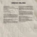 Bulk Ginkgo Biloba Tablets, 6000 mg, Pack of 60, 60 Servings