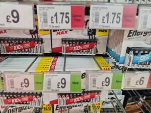 Energizer AAA max instore (Strelley, Nottingham)