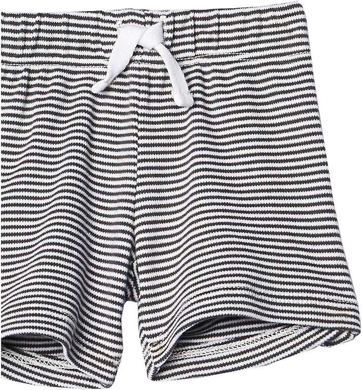 Amazon Essentials Unisex Toddlers and Babies' Cotton Pull-On Shorts, Multipacks size 0-3 months