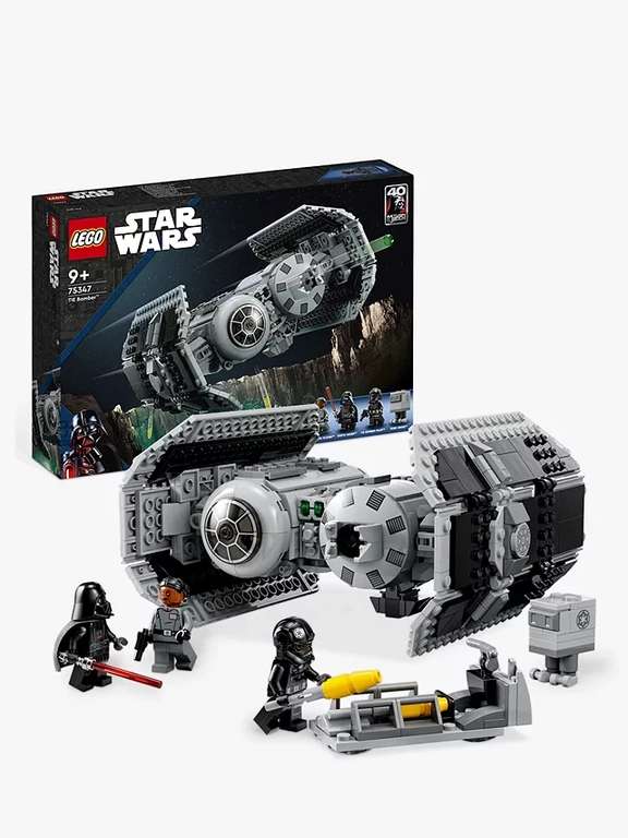 LEGO Star Wars 75347 TIE Bomber £47.99 + £4.50 delivery at John Lewis