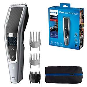 Philips Hair Clippers, Series 5000 Trim-n-Flow PRO Technology Hair Clipper, with Self-Sharpening Stainless Steel Blades £29.99 @ Amazon