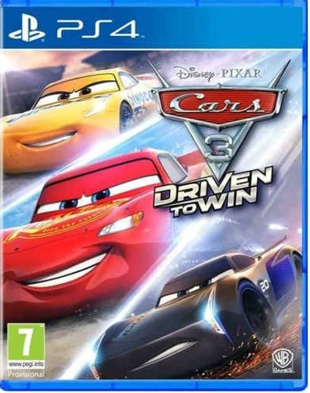 Cars 3 driven to win ps4