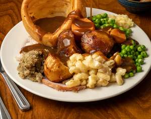 Toby Carvery 2 Course Dining for 2 People (Including admin fee)