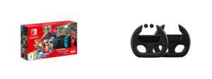 Nintendo Switch with Mario Kart, 3 Months Online, and Stealth Joy Con Wheels £264.99 at Argos