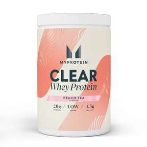 Clear Whey Protein Powder 2x 20 servings via app only