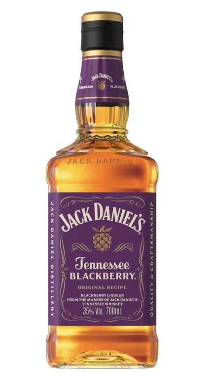 Jack Daniel's Tennessee Blackberry 35% 70cl - in store, Jersey Farm St Albans