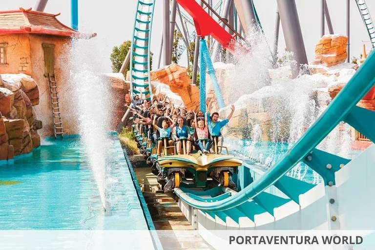 4* SunClub Salou + PortAventura Theme Park Tickets - 7 nights Jet2 for 2 Adults+1 Child - Stansted Flights 22kg Bags & Transfers 5th October