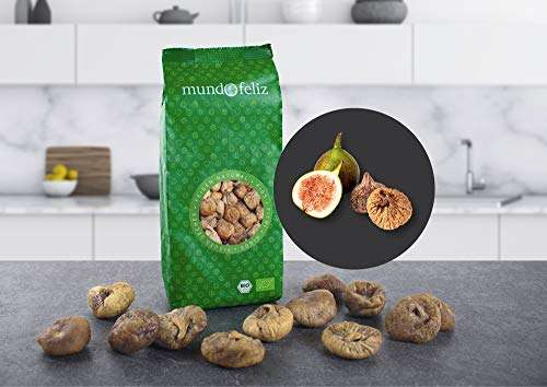 Mundo Feliz - Organic Figs 2x500g 1kg total - £8.55 Subscribe and Save