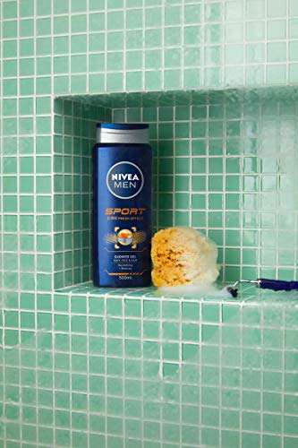 NIVEA MEN Sport Shower Gel Pack of 6 (6 x 250 ml), Lemon Scent £5.40 S&S + 10% Voucher on 1st S&S