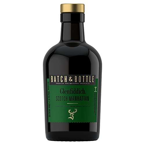 Batch and bottle Glenfiddich premixed cocktail £12 at Amazon