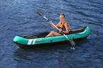 Hydroforce Ventura Kayak Set, Inflatable Boat Set With Hand Pump, Paddle And Storage Bag