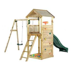 Plum Wooden Lookout Tower with slide and swings £376.99 + £8.99 delivery @ Very