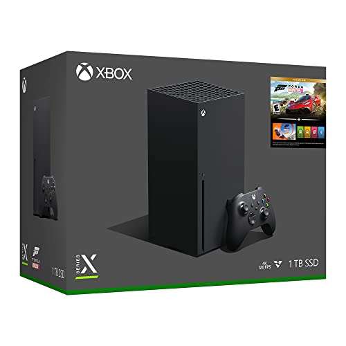 Xbox Series X with Forza Horizon 5 Premium Edition - Includes Welcome Pack, VIP Membership, Car Pass and Game Expansions - £464.95 @ Amazon