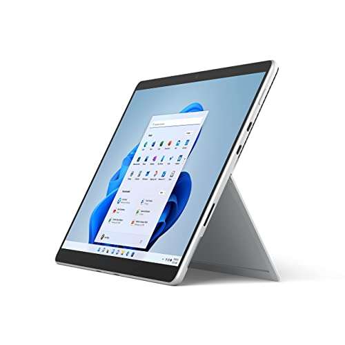 Microsoft Surface Pro 8 13" 2-in-1 Tablet PC in Silver (Intel Core i5 / 8GB RAM / 128GB SSD / Windows 11 Home) 2021 model £749.95 @ Amazon