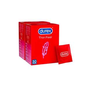 Durex Thin Feel Condoms 60 Pack - £19.98 delivered with code + Free gift @ Durex