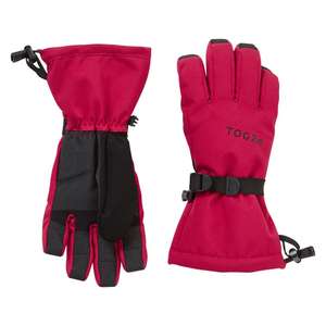 Lockton Ladies Waterproof Ski Gloves - Dark Pink & Indigo options (XS & S)