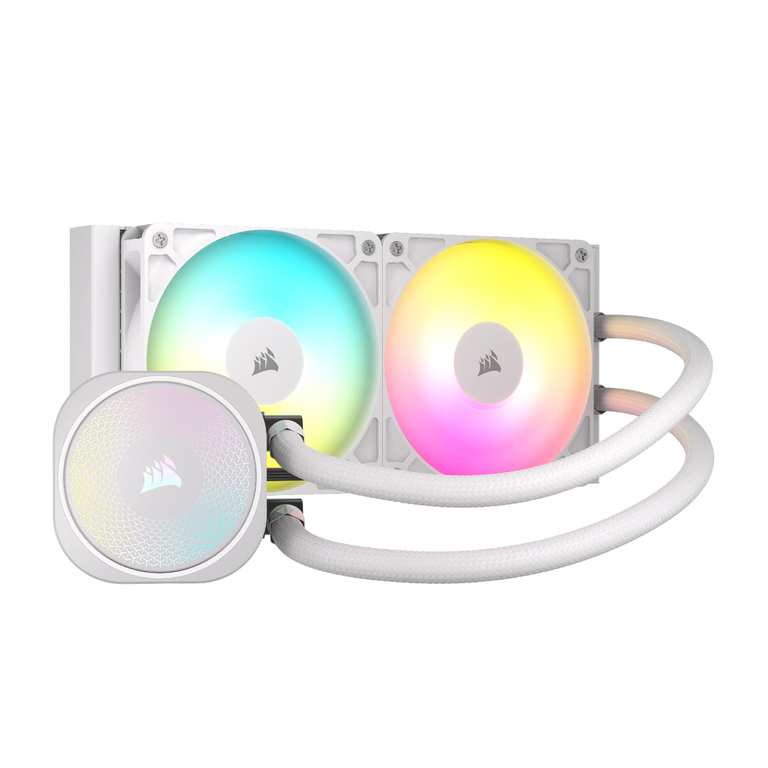 Corsair NAUTILUS 240 RS ARGB Liquid CPU Cooler – 240mm AIO – Low-Noise – Direct Motherboard Connection