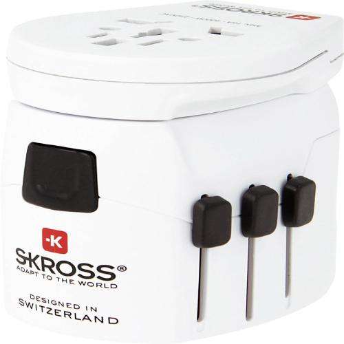 SKROSS 1302555 Pro Light World Travel Adapter + USB Adapter with 3 USB Ports - £19.99 With code @ MyMemory
