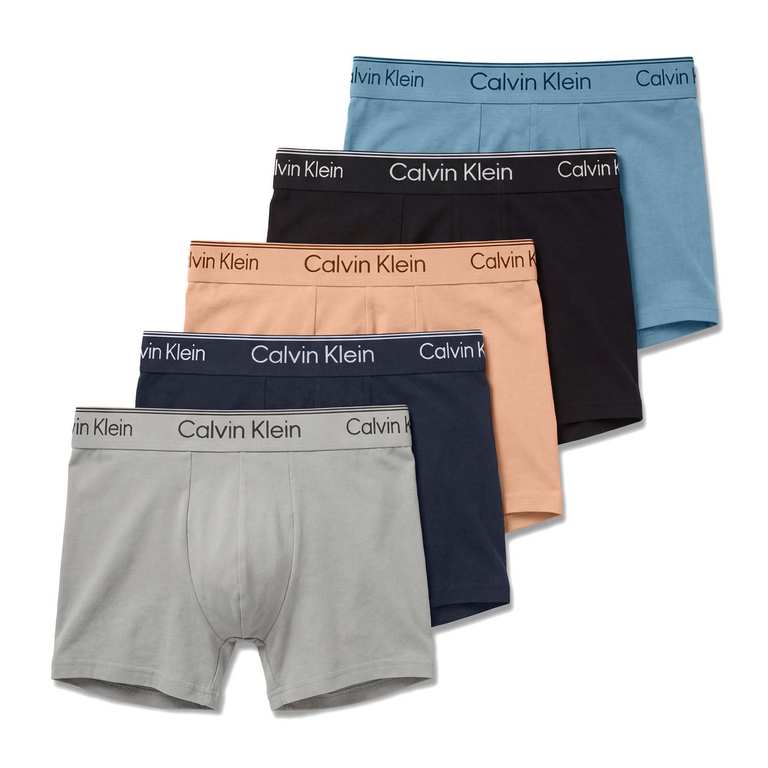 Calvin Klein Men's 5pk Trunks Boxer Shorts (pack of 5) - Size Large - Prime Exclusive