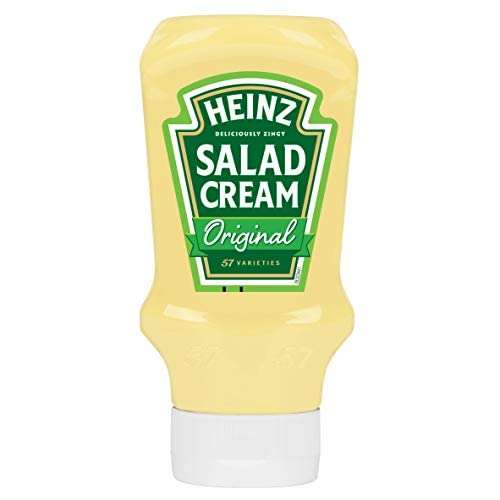 Heinz Salad Cream, 570 ml £2.40 S&S + Voucher