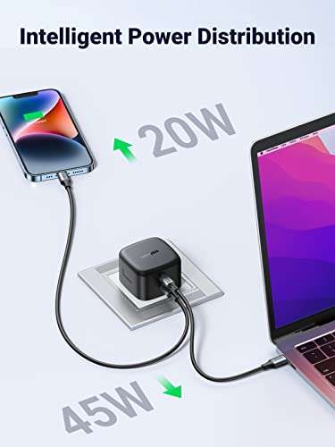 UGREEN 65W USB C Charger Plug 2-Port £28.04 - Sold by UGREEN GROUP / Fulfilled By Amazon