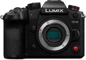 Panasonic LUMIX GH6, 25.2 MP Mirrorless Camera (Body Only) - £1099 with voucher @ Amazon