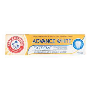 Arm and Hammer Advance white pro toothpaste £1.75 @ Sainsbury's Lewisham