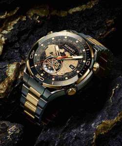 Huawei Watch Ultimate Design - 18K gold, nanocrystal ceramic, titanium Smartwatch (+10% TCB) with code