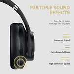 DOQAUS Bluetooth Headphones Over Ear Black - £29.99 - Sold by DOQAUS-Direct - Dispatches from Amazon
