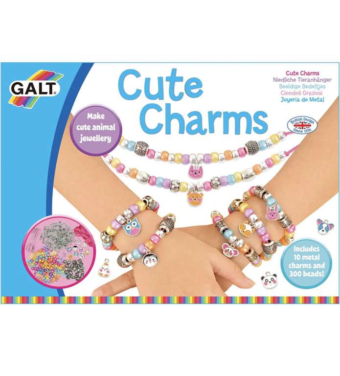 Galt Toys, Cute Charms, Kids' Craft Kits, Ages 7 Years Plus - £6.70 @ Amazon