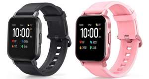 AUKEY LS02 IPX6 Waterproof Smartwatch Fitness Tracker - Pink Or Black - £12.98 Delivered With Code @ MyMemory