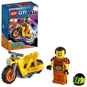 LEGO City 60297 Stuntz Demolition Stunt Bike Set with Flywheel-Powered Toy Motorbike & Racer Wallop Minifigure £5 Amazon