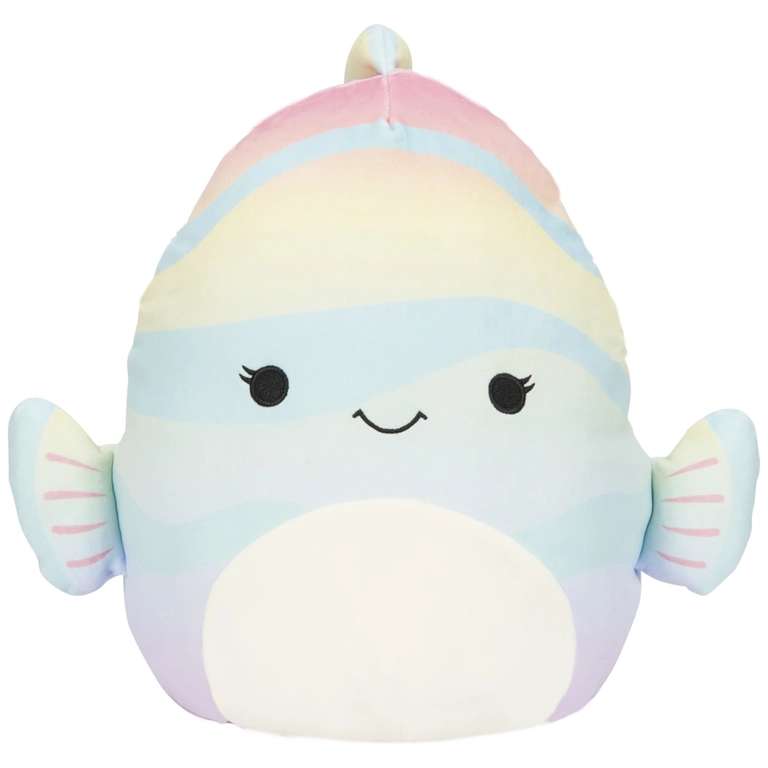 Squishmallows 30cm Rainbow Fish Soft Toy £5 + Free Collection (Very Limited Stock) @ Smyths