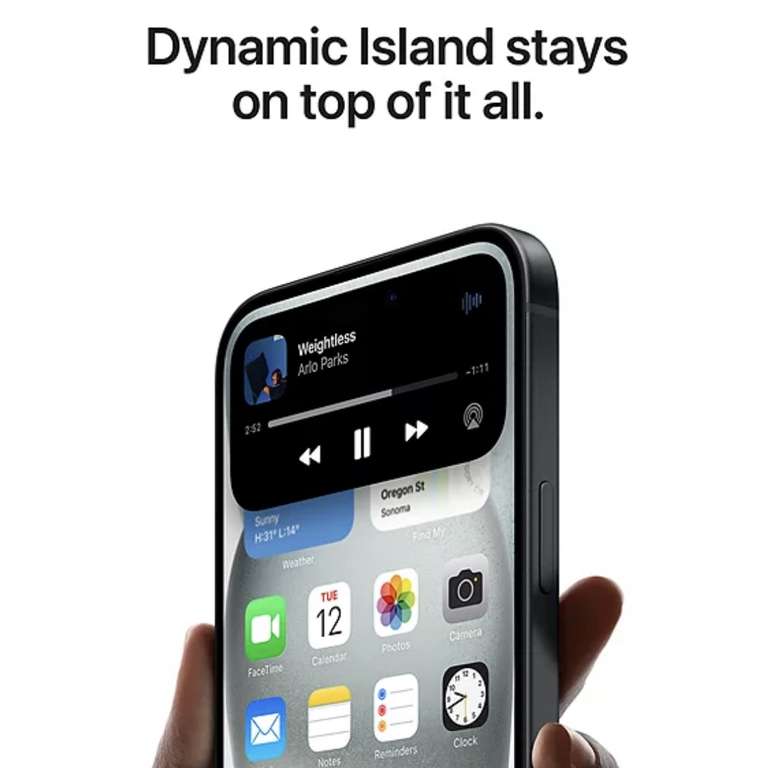 iPhone 15 128GB, iD 100GB Data, Unltd min / text + EU roaming , 3 months Apple TV & music+ £149 Upfront- £29.99pm ( +£60 Topcashback)