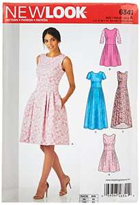 New Look Sewing Pattern 6341: Misses' Dress in Three Lengths - £4.75 @ Amazon