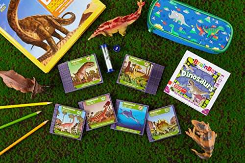 BrainBox Dinosaurs (2022) | Card Game | Ages 6+ - £9.75 @ Amazon